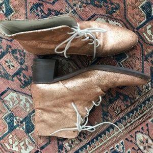 Freda Salvador Metallic Ace Boot